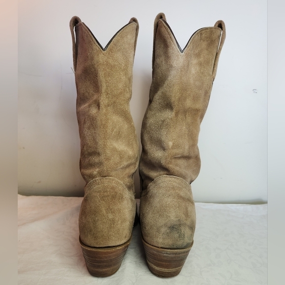 Vintage Leather Cowboy Western Boots - Picture 4 of 12